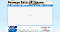 Desktop Screenshot of gpdehradun.org.in